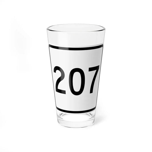 CR 207 jct OH (Ohio) (Road Sign) Pint Glass 16oz 16oz - Go Mug Yourself