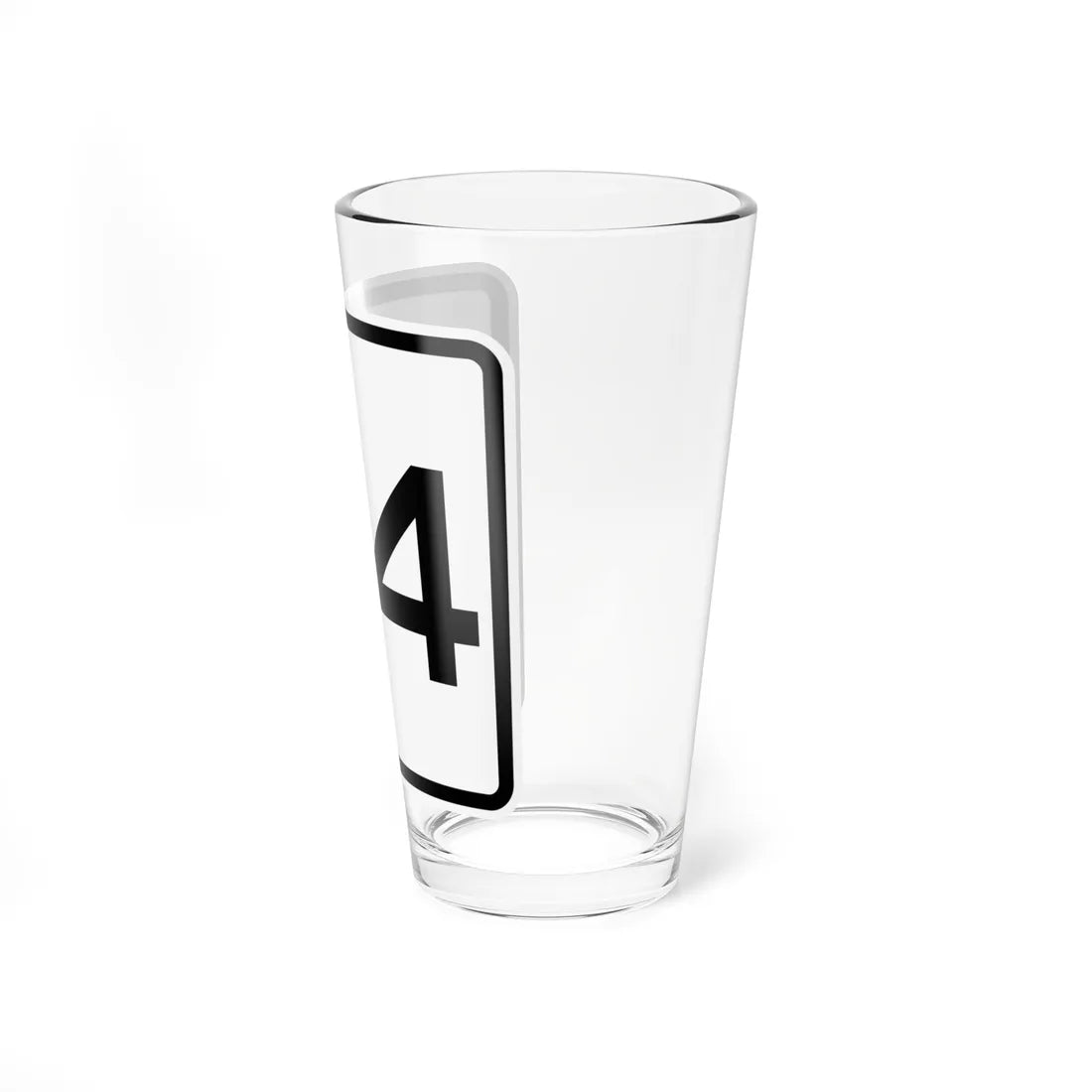 CR 24 jct OH (Ohio) (Road Sign) Pint Glass 16oz - Go Mug Yourself