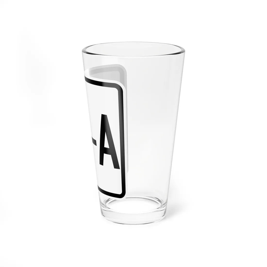 CR 25-A jct OH (Ohio) (Road Sign) Pint Glass 16oz - Go Mug Yourself