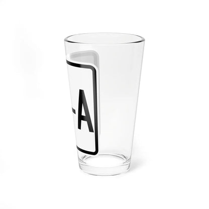 CR 25-A jct OH (Ohio) (Road Sign) Pint Glass 16oz - Go Mug Yourself