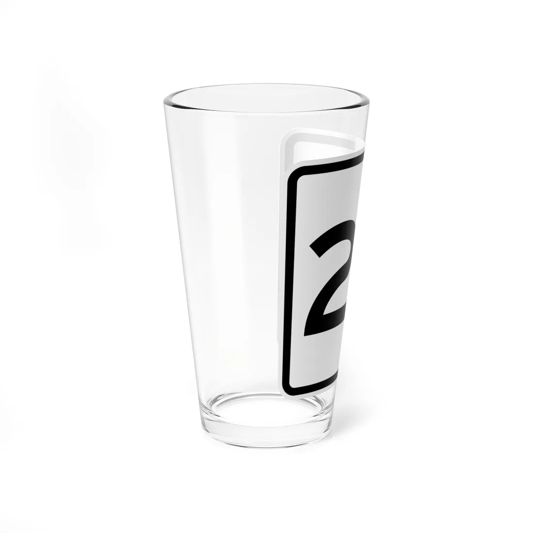 CR 25 jct OH (Ohio) (Road Sign) Pint Glass 16oz - Go Mug Yourself