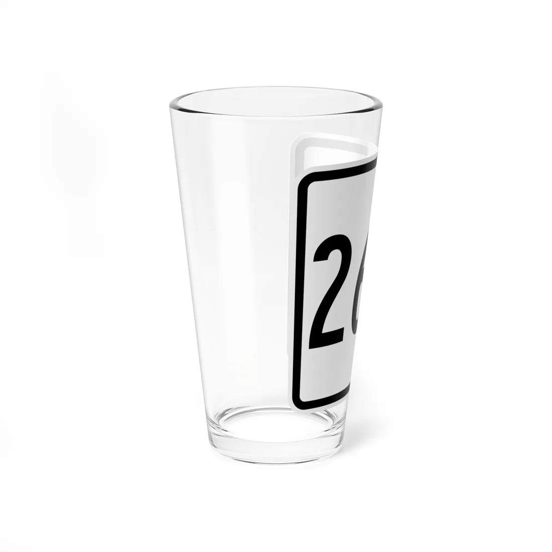 CR 26-2 jct OH (Ohio) (Road Sign) Pint Glass 16oz - Go Mug Yourself