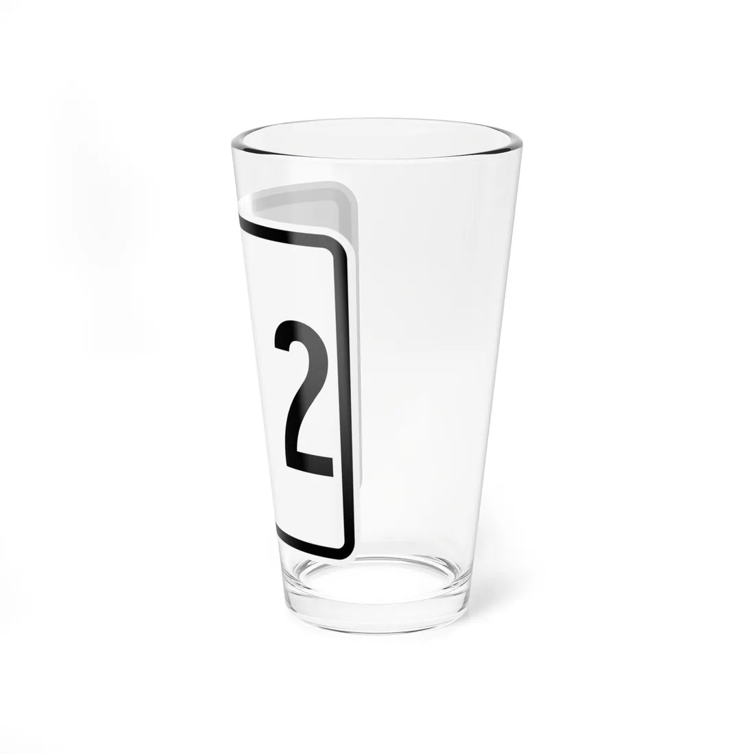 CR 26-2 jct OH (Ohio) (Road Sign) Pint Glass 16oz - Go Mug Yourself