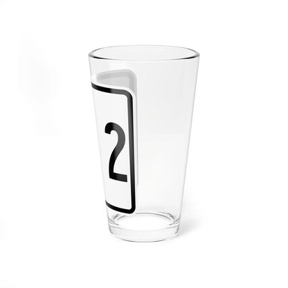 CR 26-2 jct OH (Ohio) (Road Sign) Pint Glass 16oz - Go Mug Yourself