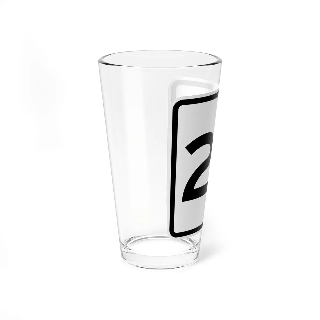 CR 26 jct OH (Ohio) (Road Sign) Pint Glass 16oz - Go Mug Yourself