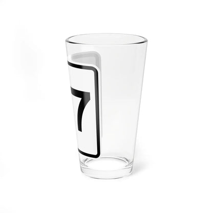 CR 27 jct OH (Ohio) (Road Sign) Pint Glass 16oz - Go Mug Yourself