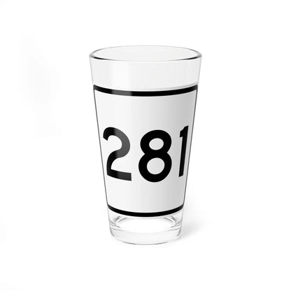 CR 281 jct OH (Ohio) (Road Sign) Pint Glass 16oz 16oz - Go Mug Yourself