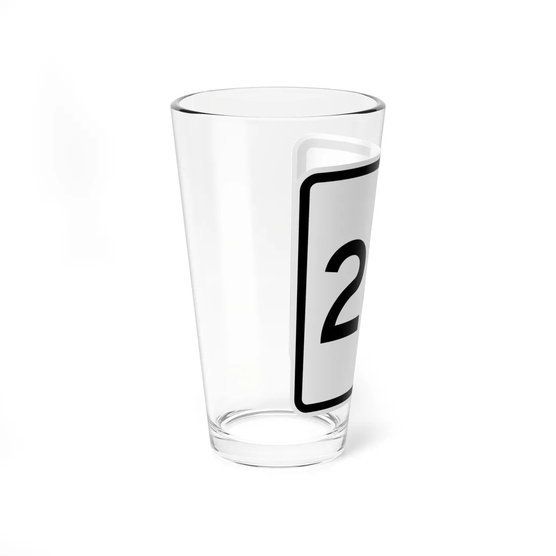 CR 281 jct OH (Ohio) (Road Sign) Pint Glass 16oz - Go Mug Yourself
