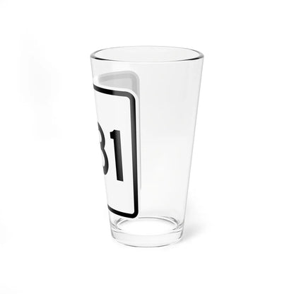 CR 281 jct OH (Ohio) (Road Sign) Pint Glass 16oz - Go Mug Yourself