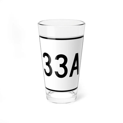 CR 33A jct OH (Ohio) (Road Sign) Pint Glass 16oz 16oz - Go Mug Yourself