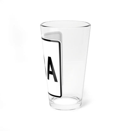 CR 33A jct OH (Ohio) (Road Sign) Pint Glass 16oz - Go Mug Yourself