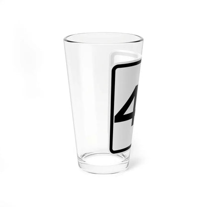 CR 40 jct OH (Ohio) (Road Sign) Pint Glass 16oz - Go Mug Yourself