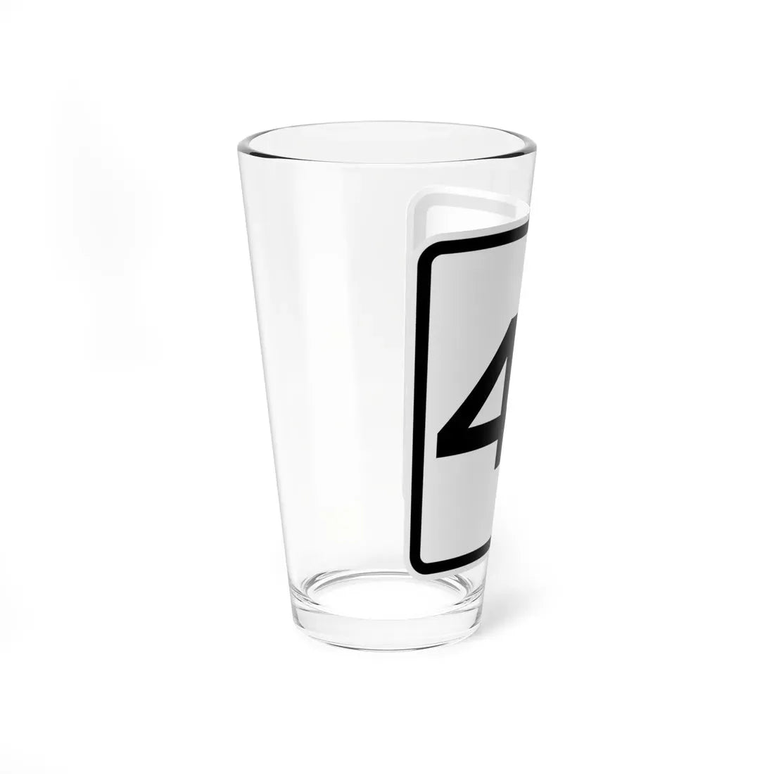 CR 43 jct OH (Ohio) (Road Sign) Pint Glass 16oz - Go Mug Yourself