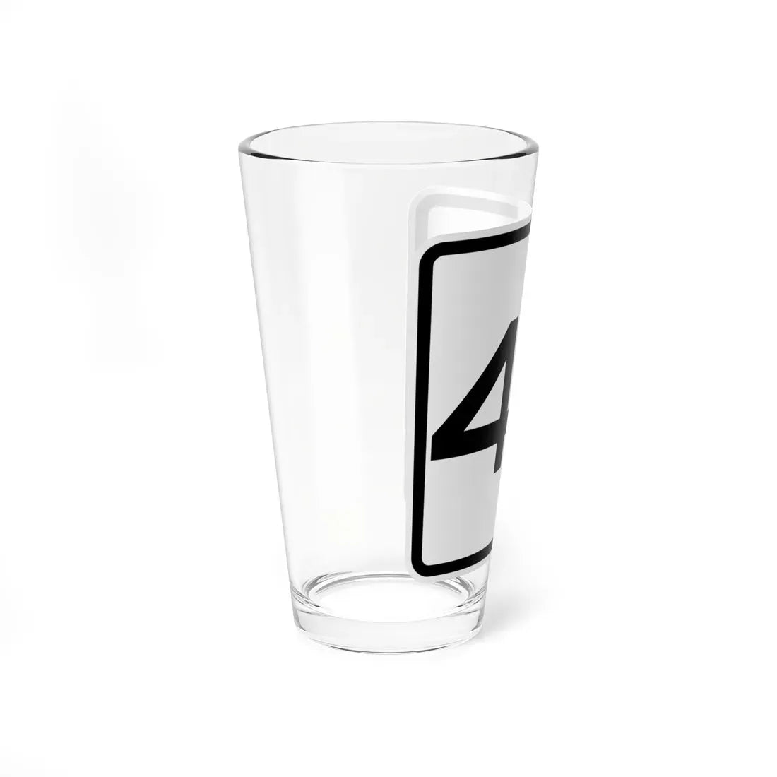 CR 44 jct OH (Ohio) (Road Sign) Pint Glass 16oz - Go Mug Yourself