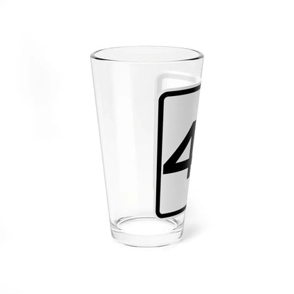 CR 44 jct OH (Ohio) (Road Sign) Pint Glass 16oz - Go Mug Yourself
