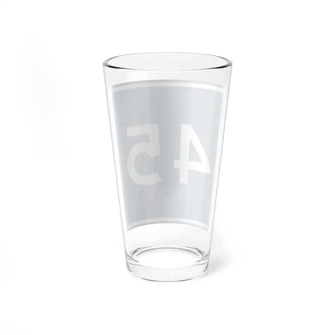 CR 45 jct blue (Ohio) (Road Sign) Pint Glass 16oz - Go Mug Yourself
