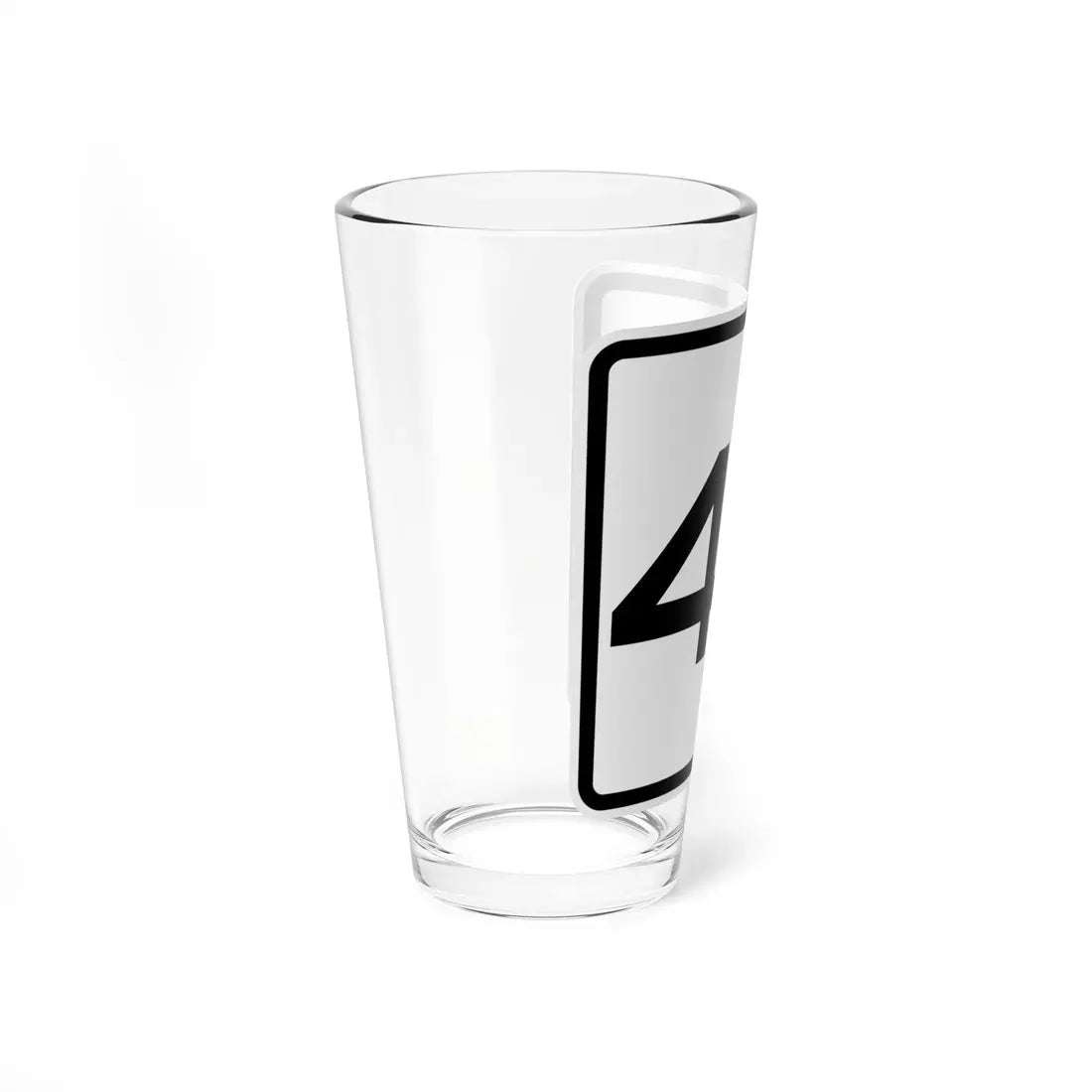 CR 45 jct OH (Ohio) (Road Sign) Pint Glass 16oz - Go Mug Yourself