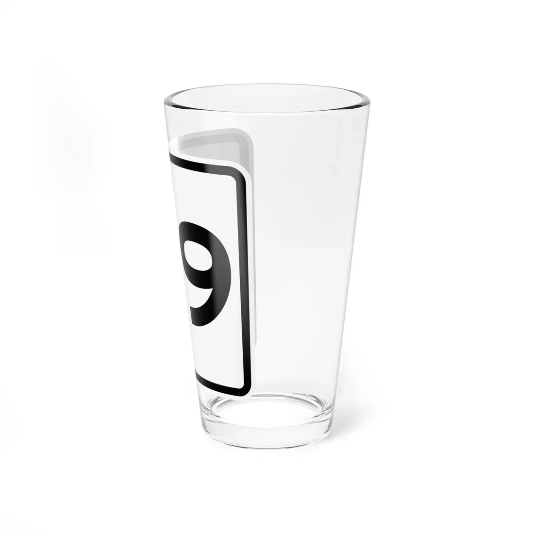 CR 49 jct OH (Ohio) (Road Sign) Pint Glass 16oz - Go Mug Yourself