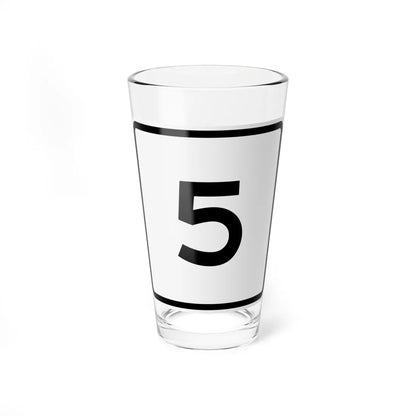 CR 5 jct OH (Ohio) (Road Sign) Pint Glass 16oz 16oz - Go Mug Yourself