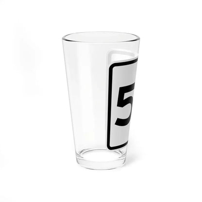 CR 50 jct OH (Ohio) (Road Sign) Pint Glass 16oz - Go Mug Yourself