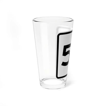 CR 53 jct OH (Ohio) (Road Sign) Pint Glass 16oz - Go Mug Yourself