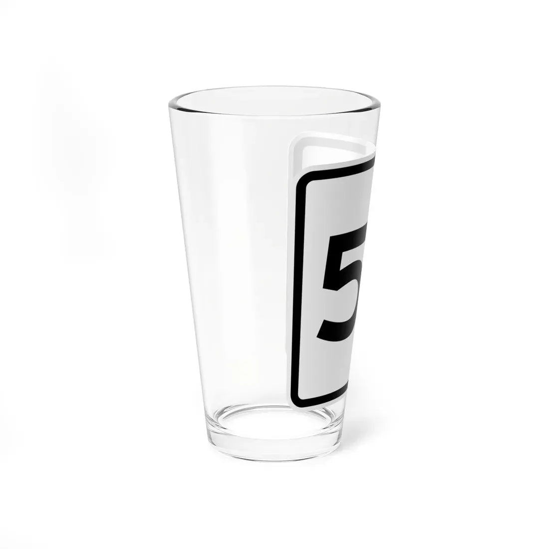CR 57 jct OH (Ohio) (Road Sign) Pint Glass 16oz - Go Mug Yourself