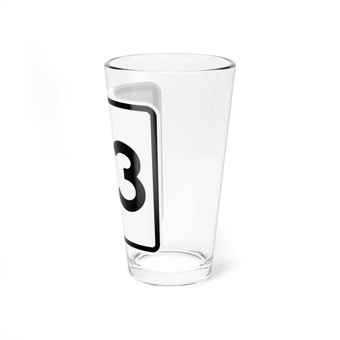 CR 63 jct OH (Ohio) (Road Sign) Pint Glass 16oz - Go Mug Yourself