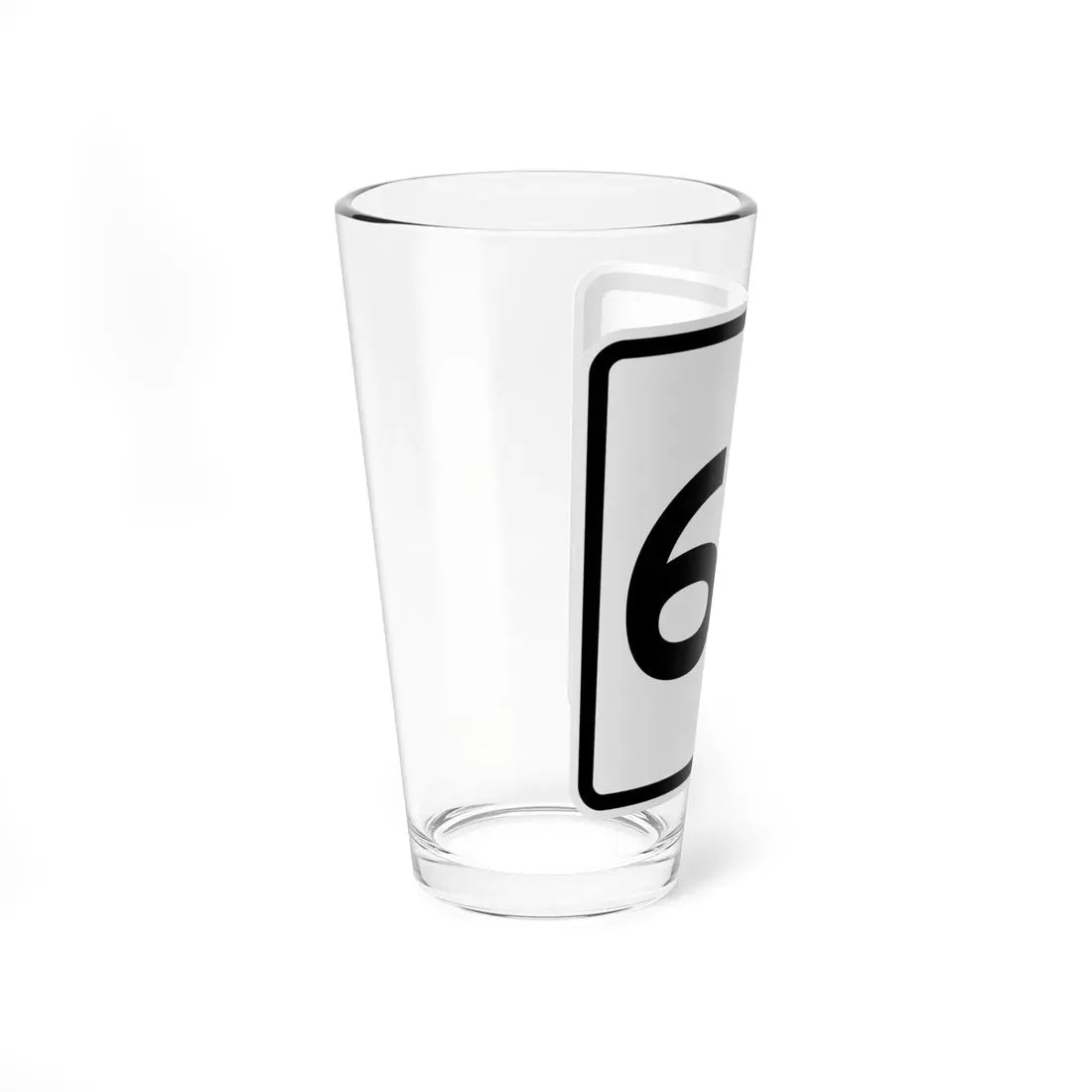 CR 65 jct OH (Ohio) (Road Sign) Pint Glass 16oz - Go Mug Yourself