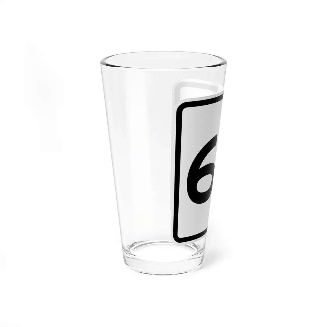 CR 66 jct OH (Ohio) (Road Sign) Pint Glass 16oz - Go Mug Yourself