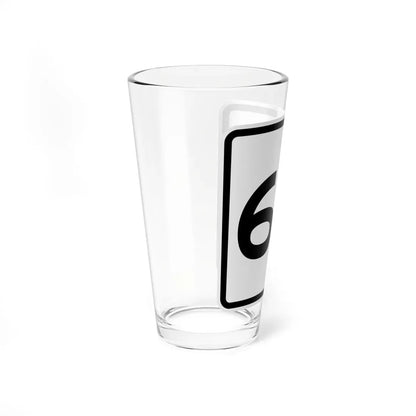 CR 66 jct OH (Ohio) (Road Sign) Pint Glass 16oz - Go Mug Yourself