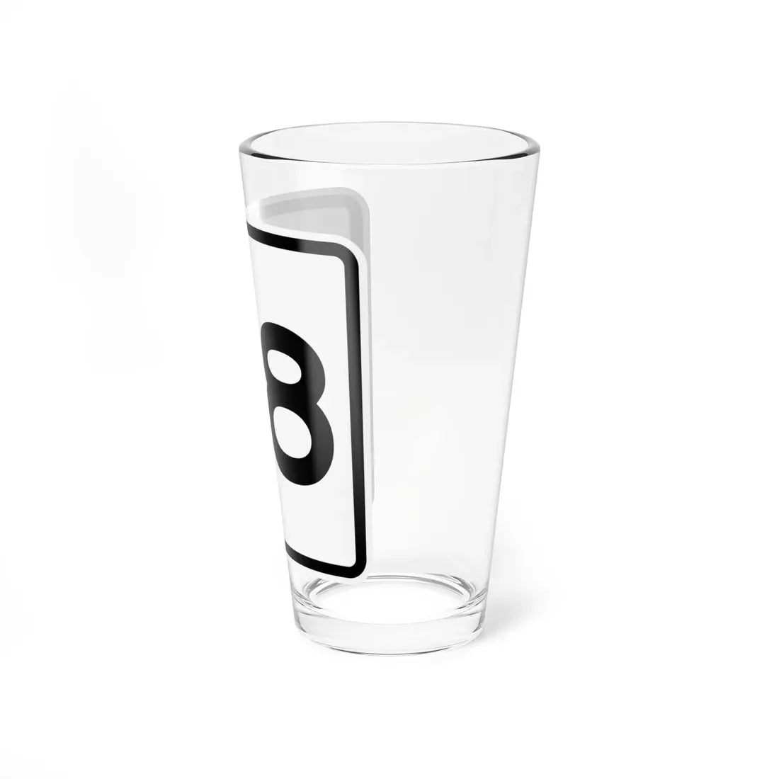 CR 68 jct OH (Ohio) (Road Sign) Pint Glass 16oz - Go Mug Yourself