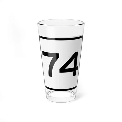 CR 74 jct OH (Ohio) (Road Sign) Pint Glass 16oz 16oz - Go Mug Yourself