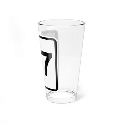 CR 77 jct OH (Ohio) (Road Sign) Pint Glass 16oz - Go Mug Yourself