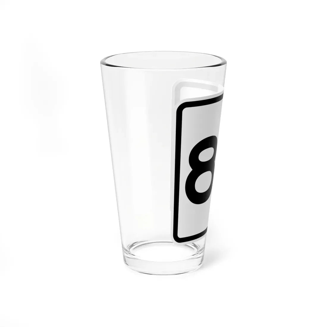 CR 80 jct OH (Ohio) (Road Sign) Pint Glass 16oz - Go Mug Yourself