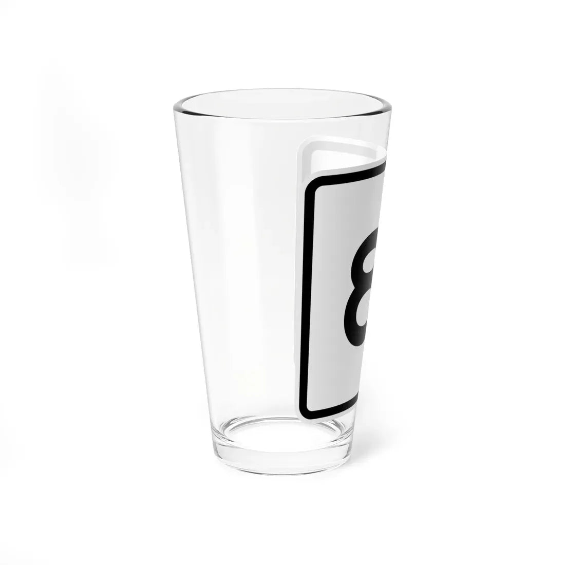 CR 81 jct OH (Ohio) (Road Sign) Pint Glass 16oz - Go Mug Yourself