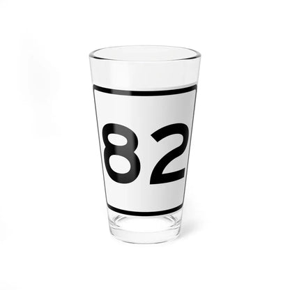 CR 82 jct OH (Ohio) (Road Sign) Pint Glass 16oz 16oz - Go Mug Yourself