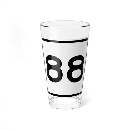 CR 88 jct OH (Ohio) (Road Sign) Pint Glass 16oz 16oz - Go Mug Yourself