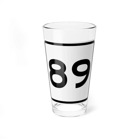 CR 89 jct OH (Ohio) (Road Sign) Pint Glass 16oz 16oz - Go Mug Yourself