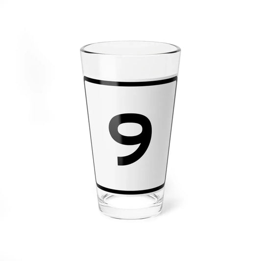 CR 9 jct OH (Ohio) (Road Sign) Pint Glass 16oz 16oz - Go Mug Yourself