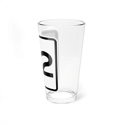 CR 92 jct OH (Ohio) (Road Sign) Pint Glass 16oz - Go Mug Yourself