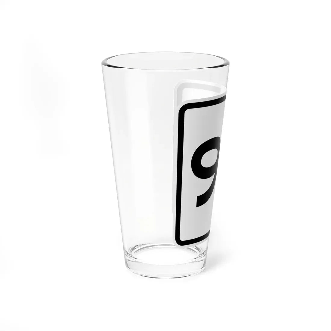 CR 95 jct OH (Ohio) (Road Sign) Pint Glass 16oz - Go Mug Yourself