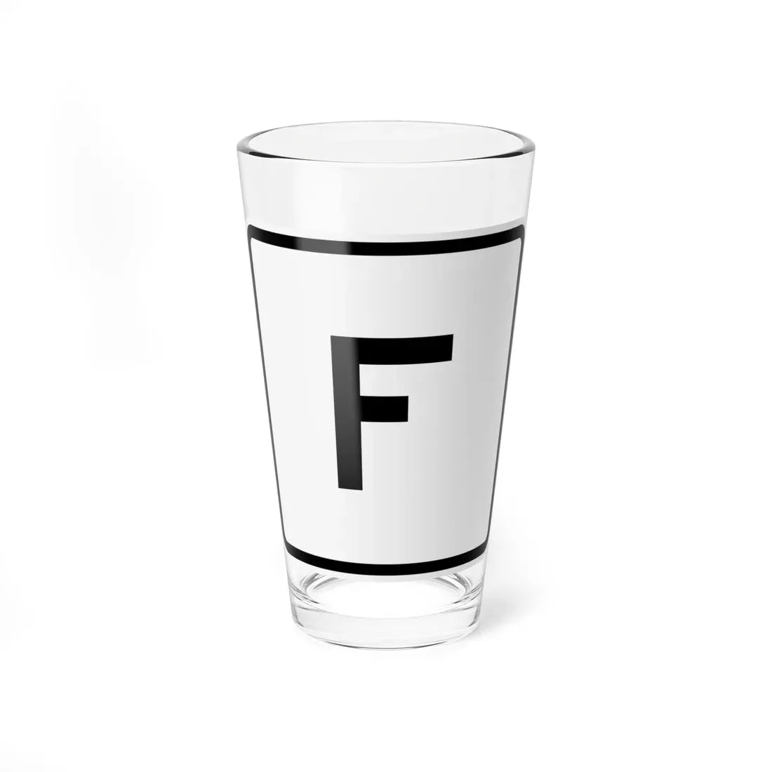 CR F jct OH (Ohio) (Road Sign) Pint Glass 16oz 16oz - Go Mug Yourself