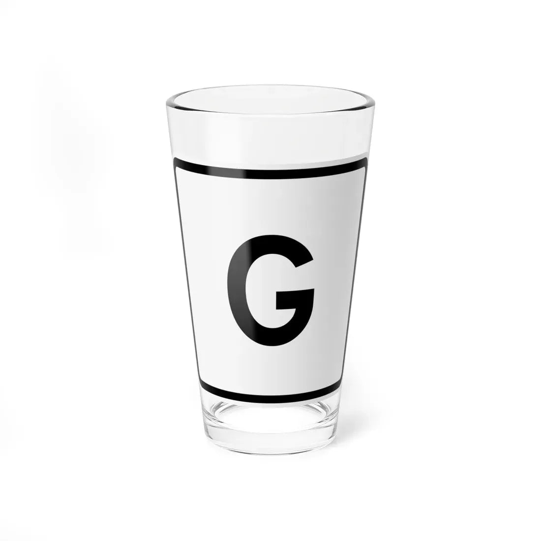 CR G jct OH (Ohio) (Road Sign) Pint Glass 16oz 16oz - Go Mug Yourself