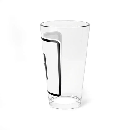 CR H jct OH (Ohio) (Road Sign) Pint Glass 16oz - Go Mug Yourself