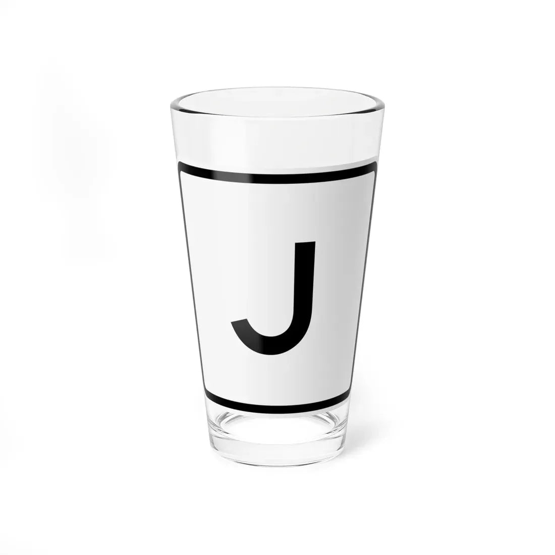 CR J jct OH (Ohio) (Road Sign) Pint Glass 16oz 16oz - Go Mug Yourself