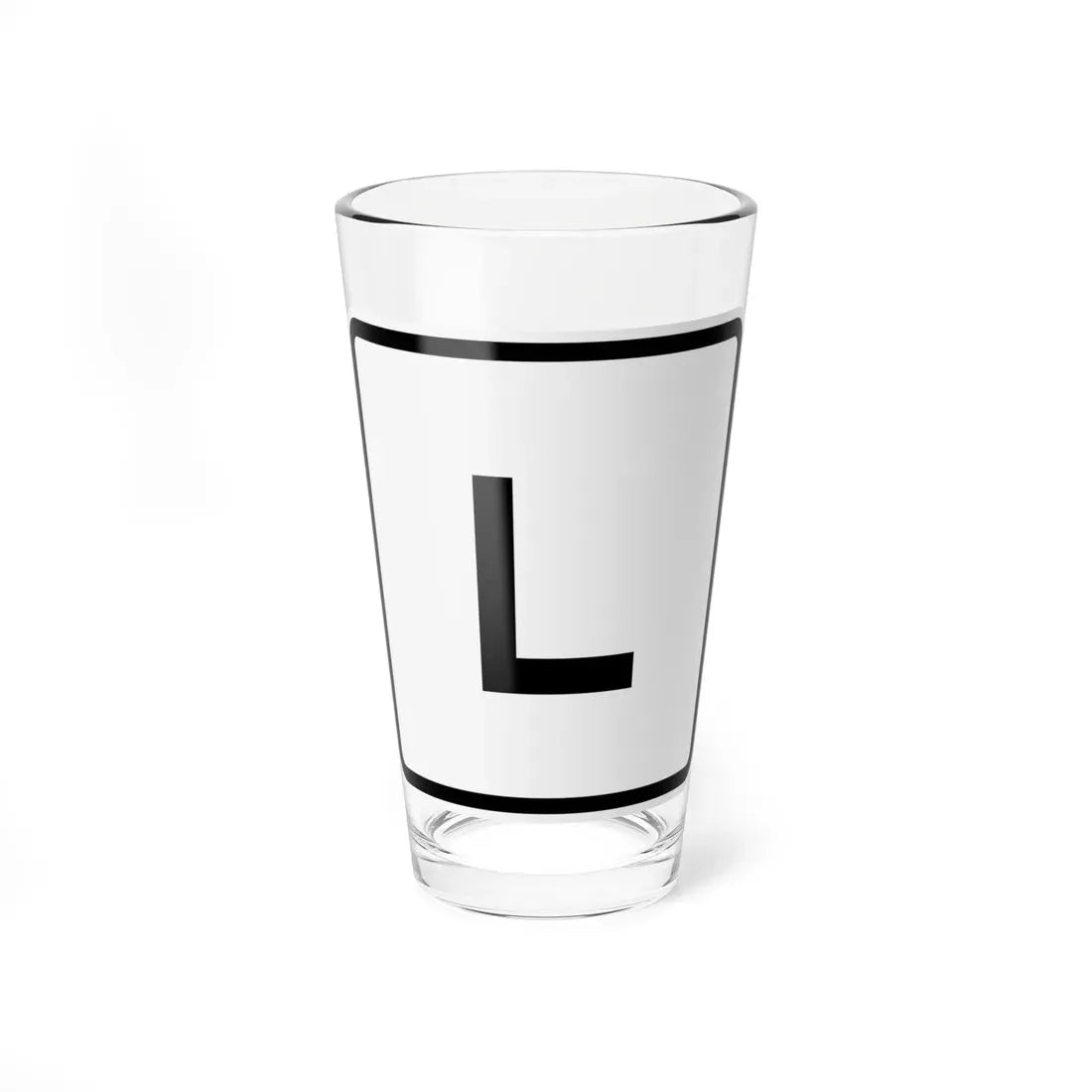 CR L jct OH (Ohio) (Road Sign) Pint Glass 16oz 16oz - Go Mug Yourself