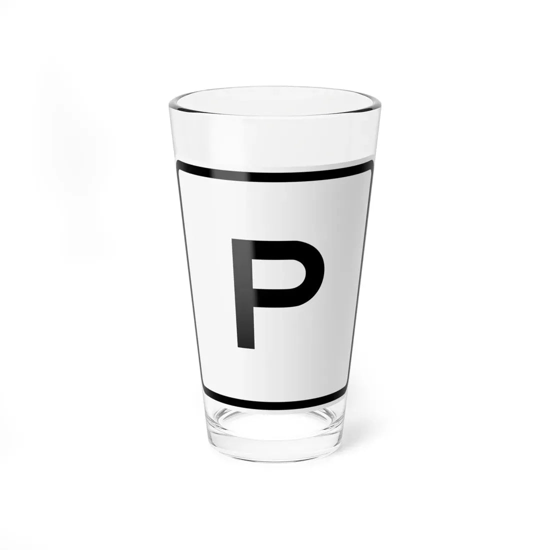 CR P jct OH (Ohio) (Road Sign) Pint Glass 16oz 16oz - Go Mug Yourself