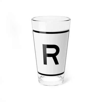 CR R jct OH (Ohio) (Road Sign) Pint Glass 16oz 16oz - Go Mug Yourself