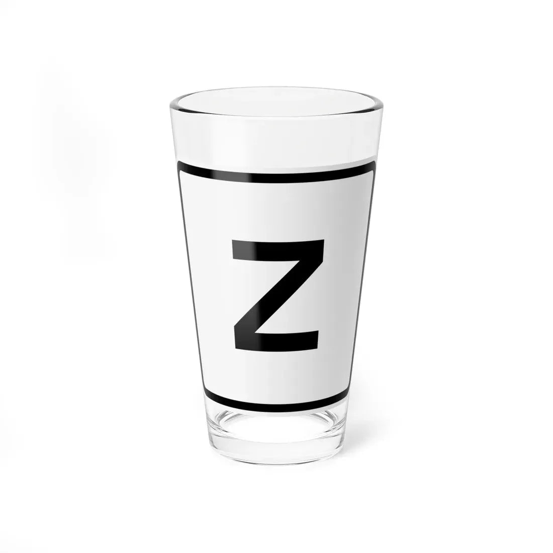 CR Z jct OH (Ohio) (Road Sign) Pint Glass 16oz 16oz - Go Mug Yourself