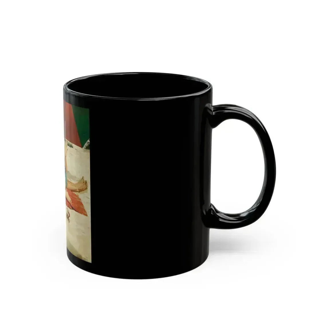Crab Attack, the I-Pinch, circa 1950s-1960s - Black Coffee Mug - Go Mug Yourself